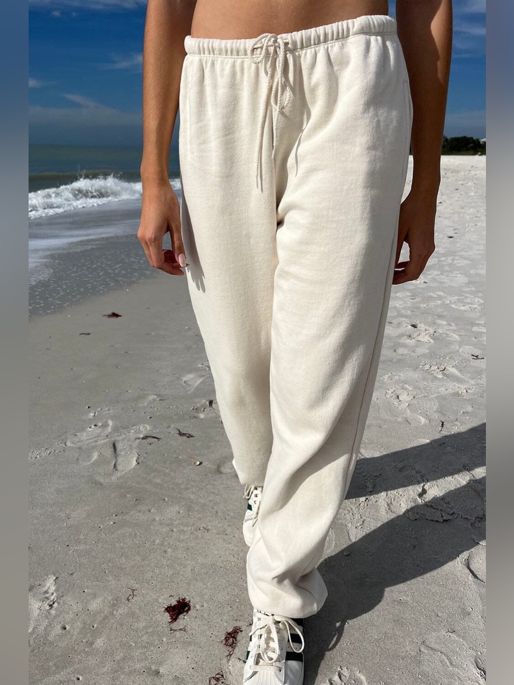 Brandy Melville Rosa Tie Sweatpants